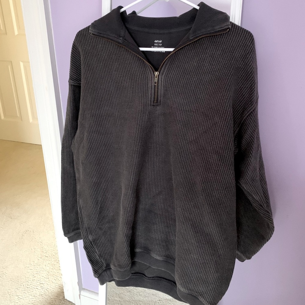 Aerie Corded Quarter Zip